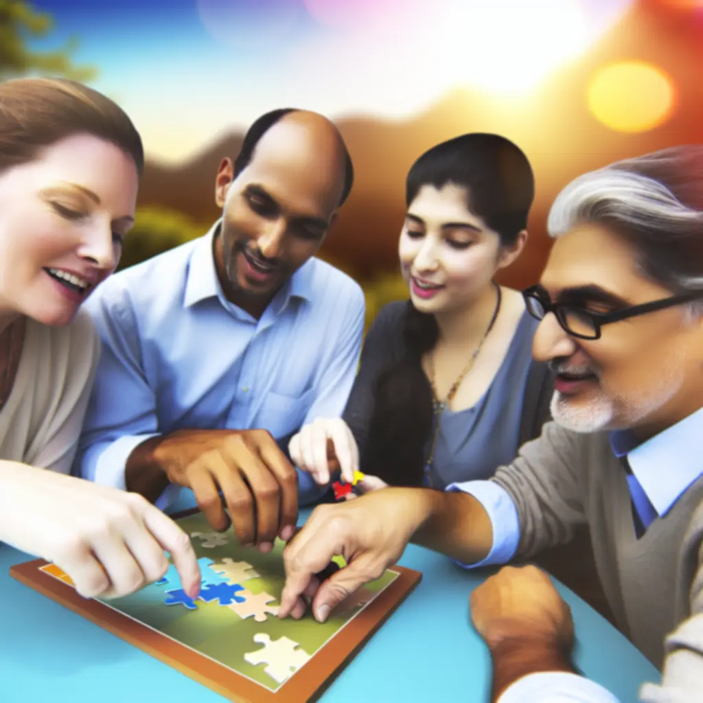 Symbol skupienia na społeczności – praca zespołowa