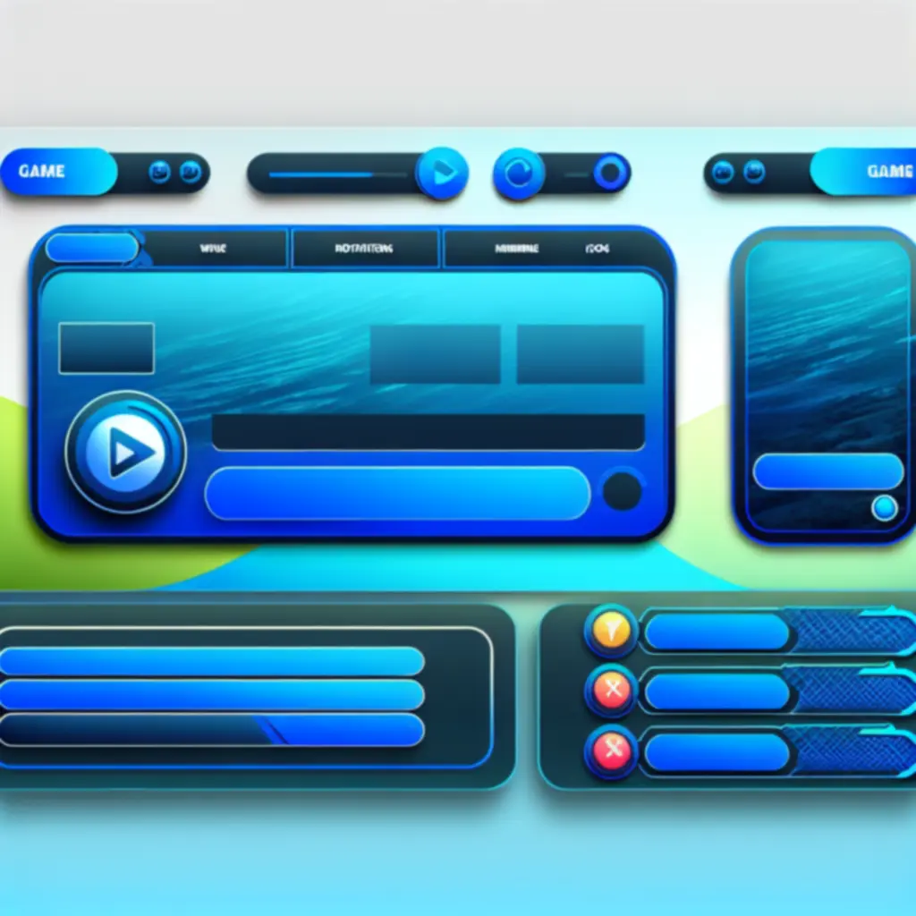 Widok karty gry i komunikatu nawigacyjnego na OceanGamePL