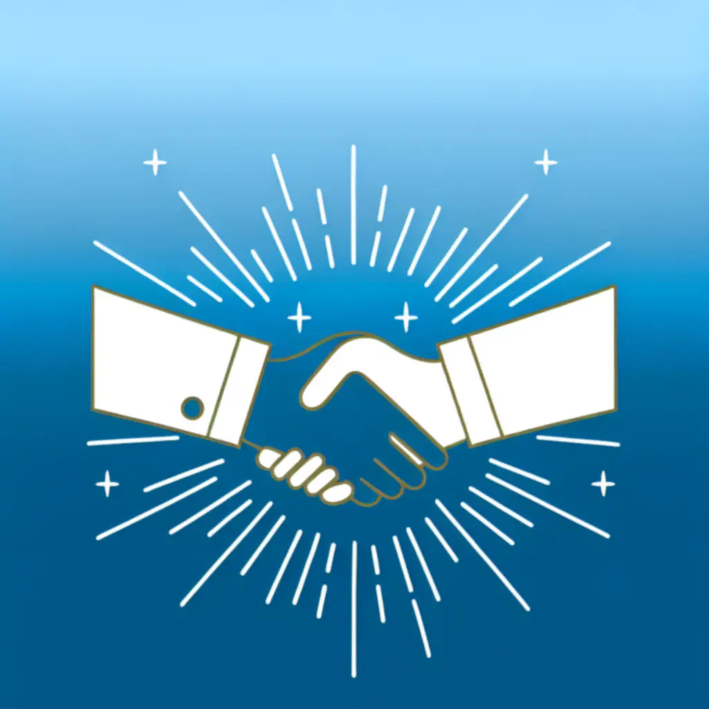 Symbol szczerości – podanie dłoni